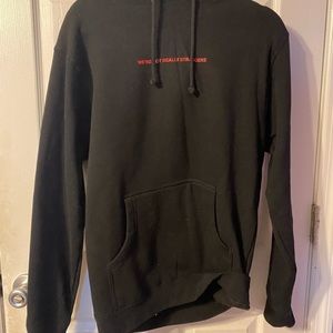 we’re not really strangers hoodie